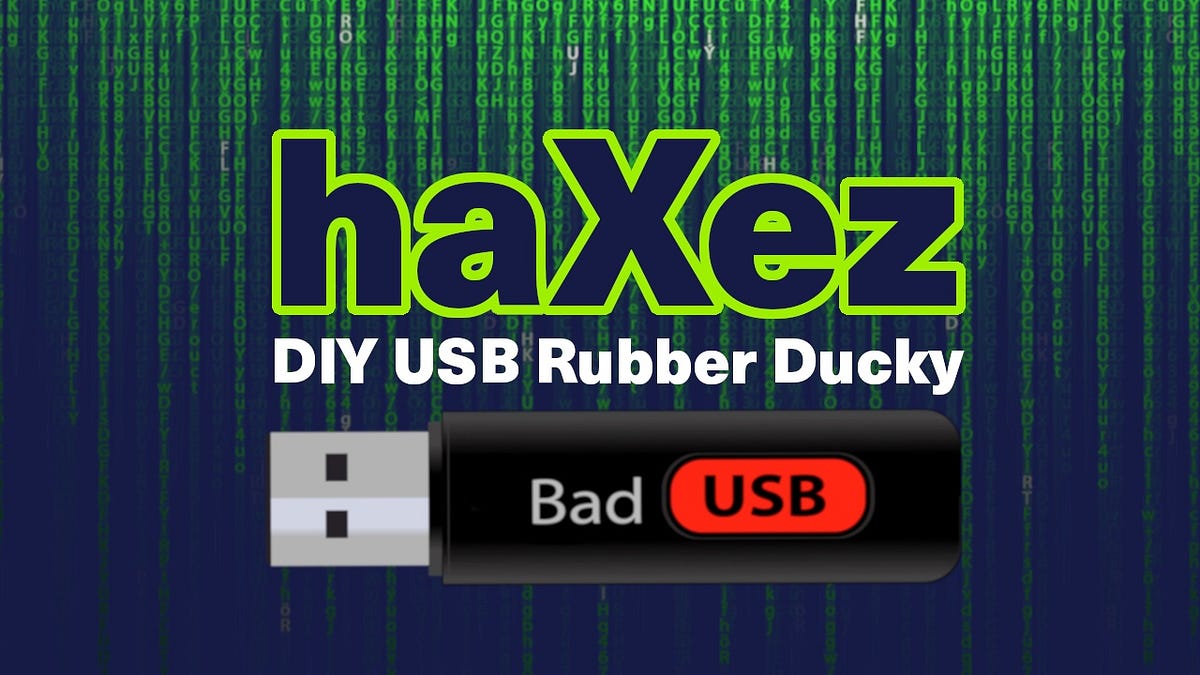 DIY USB Rubber Ducky. Building a homemade rubber ducky using… | by Haxez -  Hacking Made Easy | Geek Culture | Medium