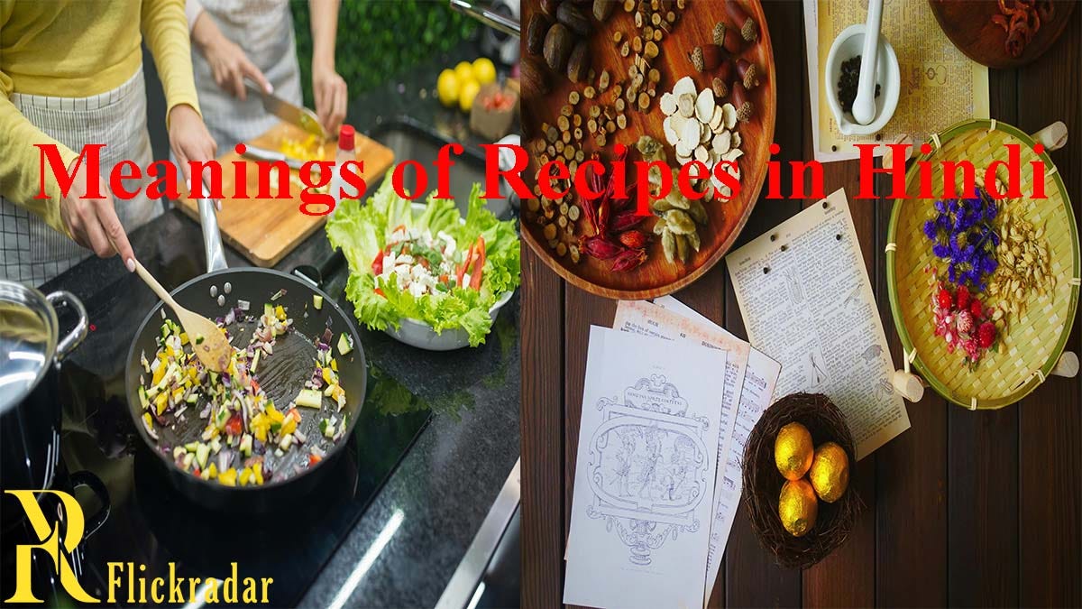 Diverse Recipe Meaning in Hindi Recipe Meaning Recipes commonly 