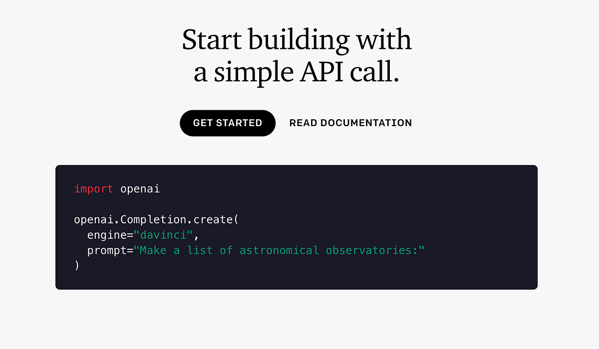 Get started with ChatGPT API. ChatGPT API is a powerful tool that… | by ...