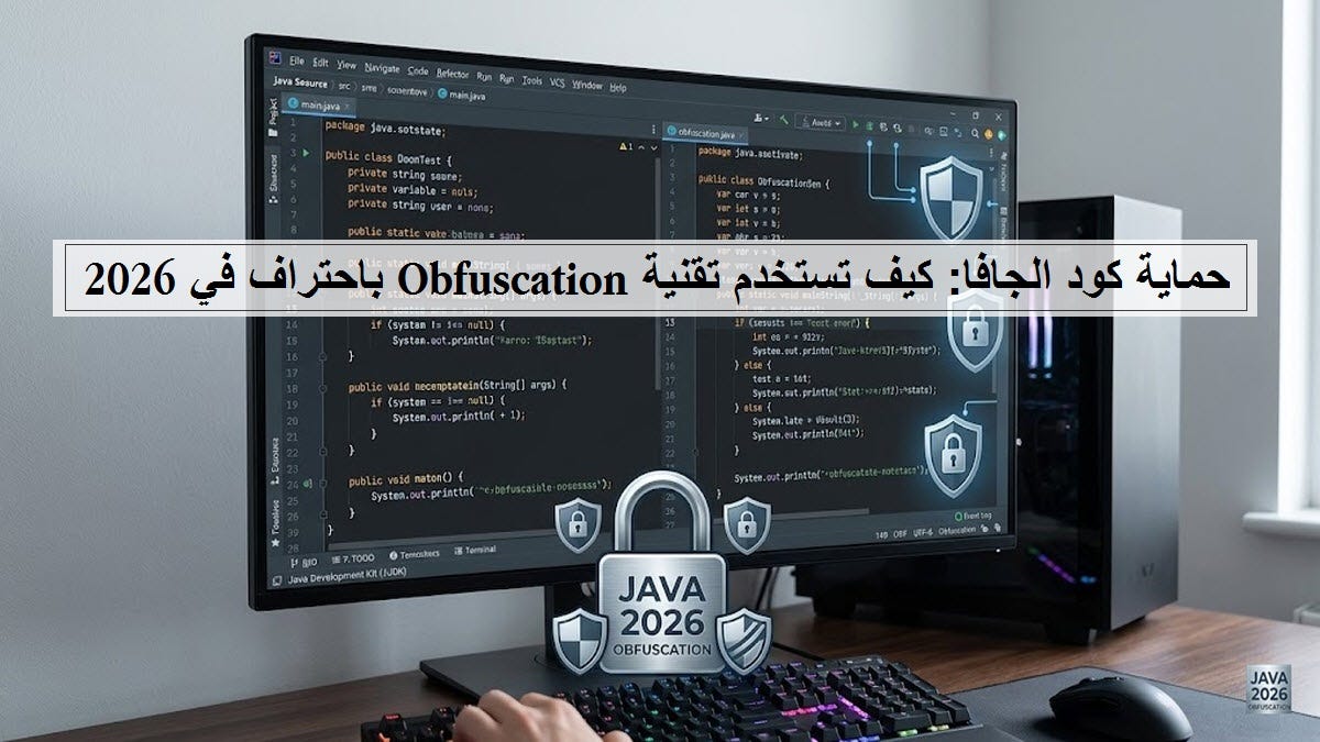 حماية كود الجافا: كيف تستخدم تقنية Obfuscation باحتراف في 2026