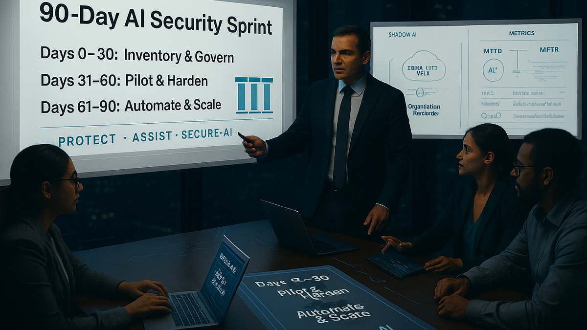 How CISOs Can Build an Effective 90-Day AI Security Strategy