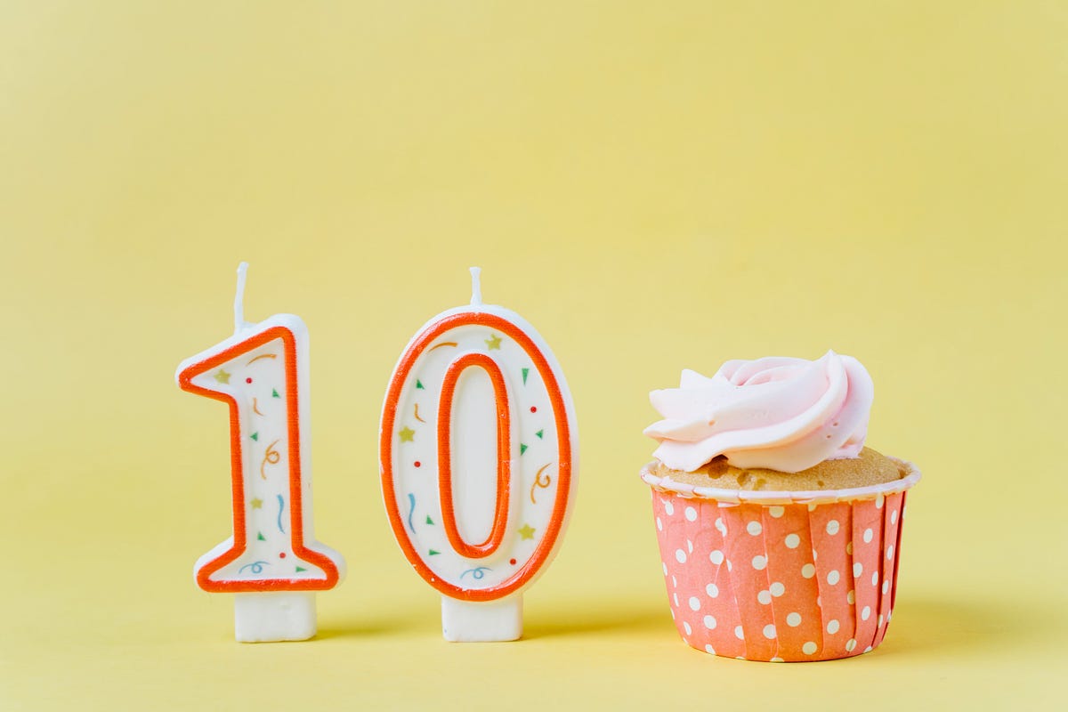Celebrating a decade of professional growth: 7 lessons learned | by