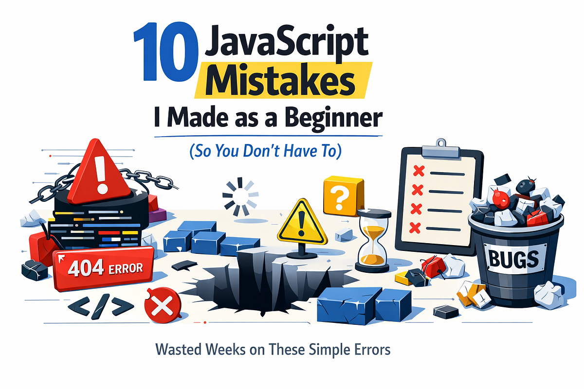10 JavaScript Mistakes I Made as a Beginner (So You Don’t Have To) | by ...
