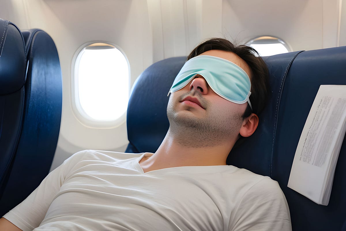 Pros and Cons of Using a Sleeping Mask When Flying by Phil Jun