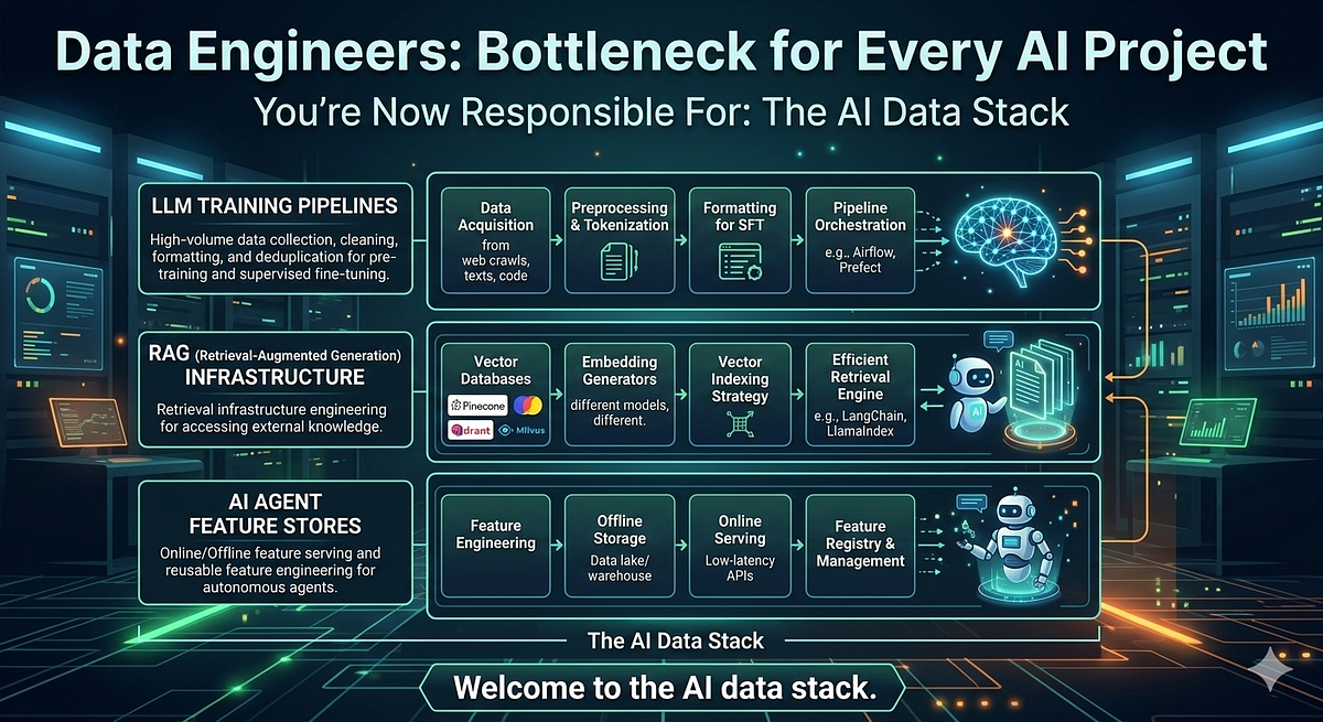 Data Engineers Just Became the Bottleneck for Every AI Project. Here’s ...