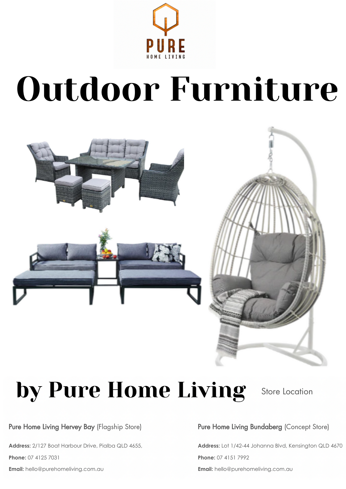 Buy Stylish Outdoor Furniture Outdoor Patio Furniture Pure Home