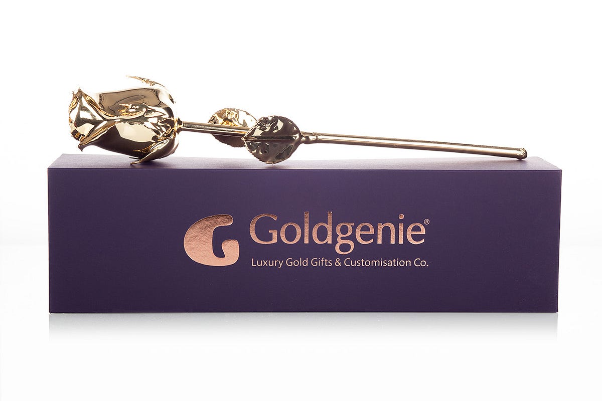 Luxury Redefined: The Timeless Allure of 24K Gold Roses  by Goldgenie 