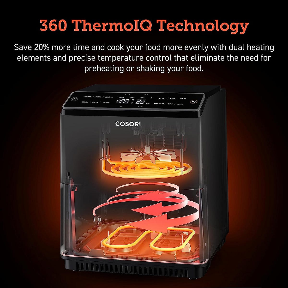 COSORI Air Fryer Dual Blaze The Best Way to Cook Your Food. by