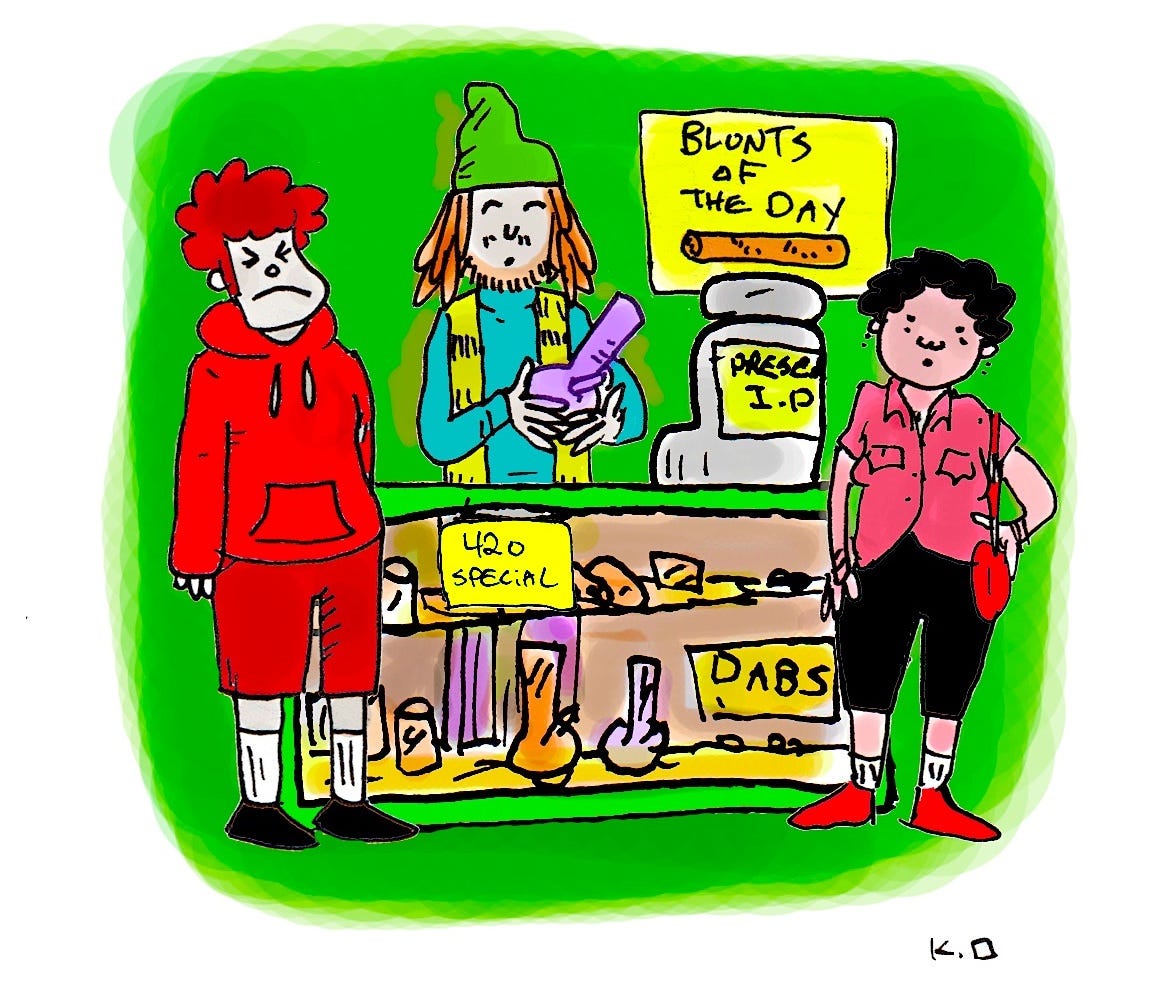 Image of: I Took My Mom to a Dispensary