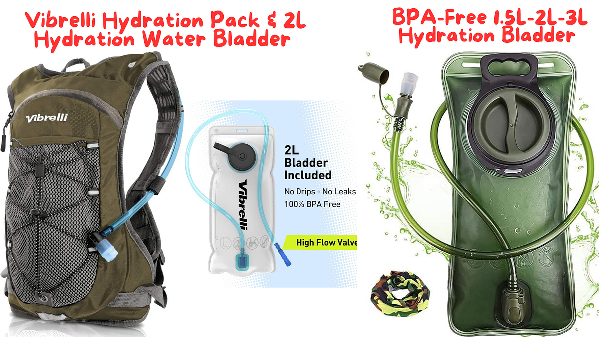 Personal Review of the Vibrelli Hydration Pack & 2L Hydration Water Bladder by Ali Jul, 2024