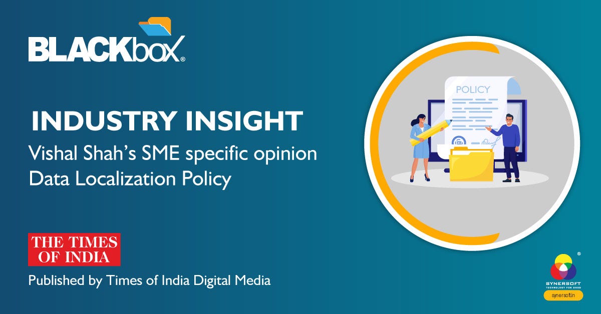 How Would Data Localization Benefit Indian SMEs?