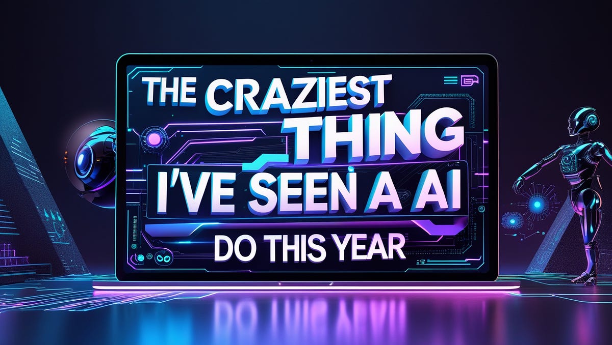 The Craziest Thing I Ve Seen Ai Do This Year By Basil Shah Medium