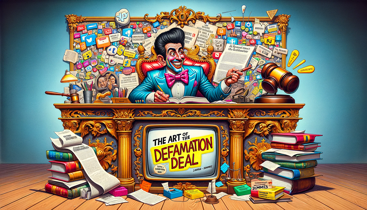 “The Art Of The Defamation Deal Is Trump’s New Bestseller…” | by ...