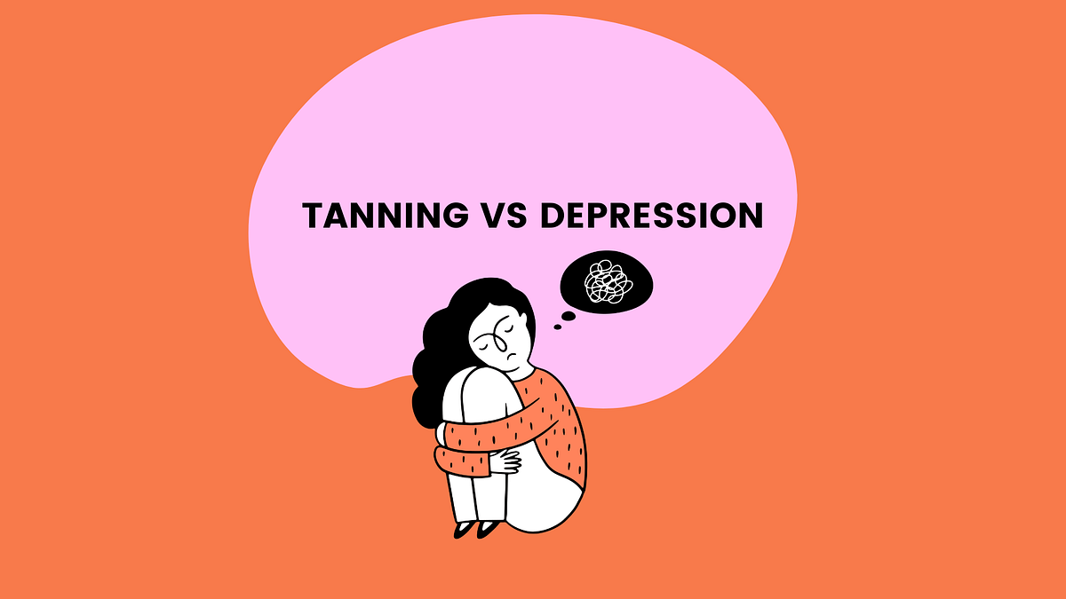 How Tanning Can Help You Deal With Depression by Sensera app CBT