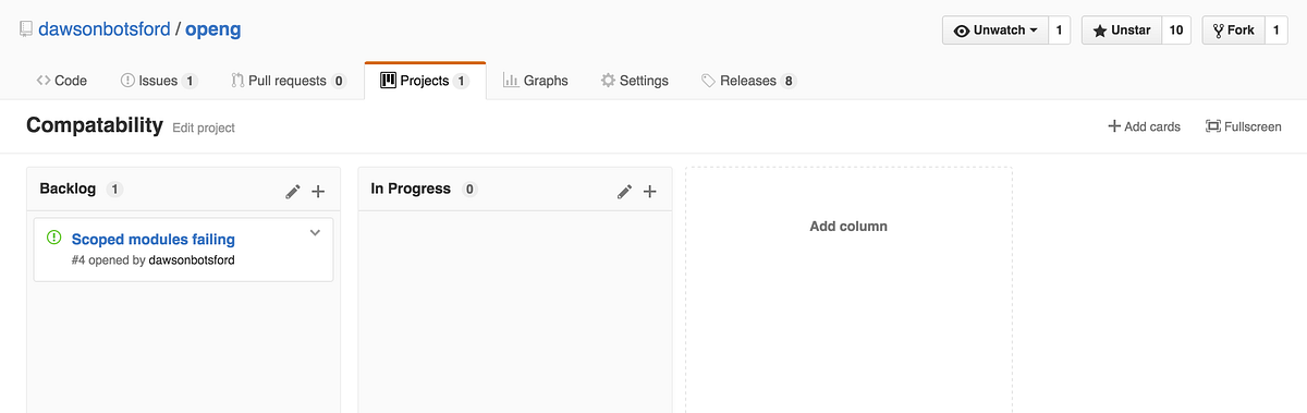 How to Use GitHub’s New “Projects” Boards | by Dawson Botsford | Medium