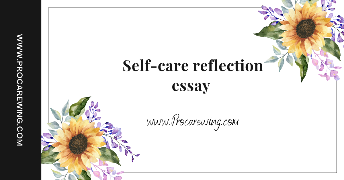 self care essay spm