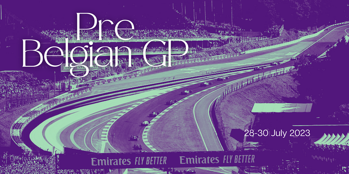 Pre Belgian GP Recap. The 2023 Belgian Grand Prix, takes… by Meutiable Jul, 2023 Medium