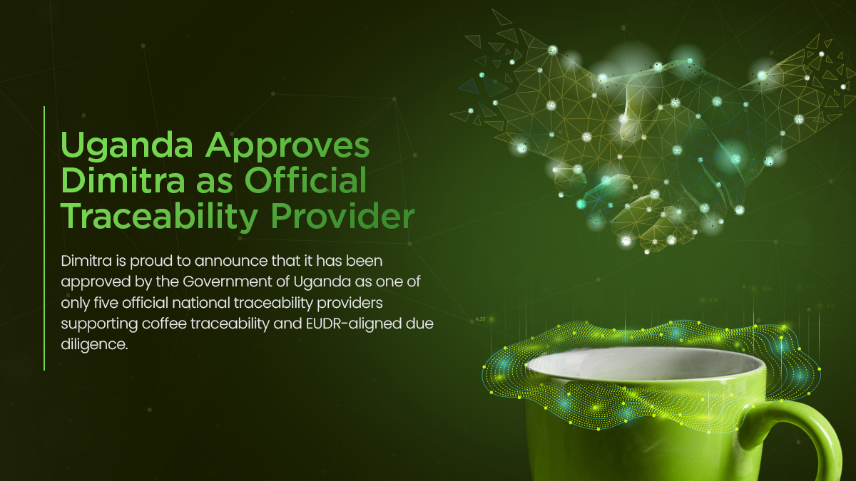 Uganda Approves Dimitra as Official Traceability Provider