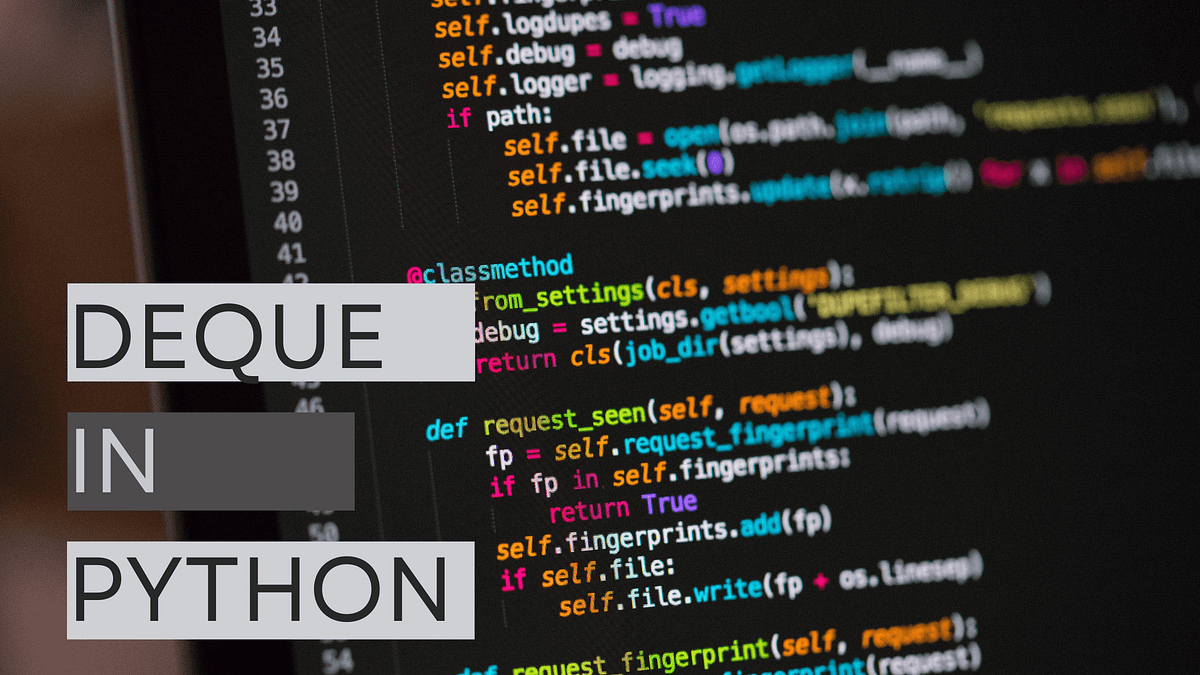 Deque in Python. A Deque is a data structure in the… | by CodingCampus ...