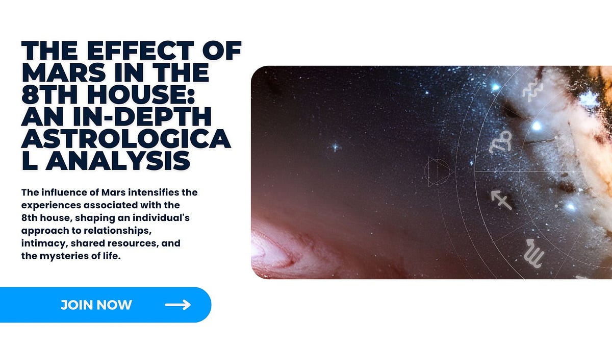 The Effect of Mars in the 8th House An Indepth Astrological Analysis Indian Astrology Medium