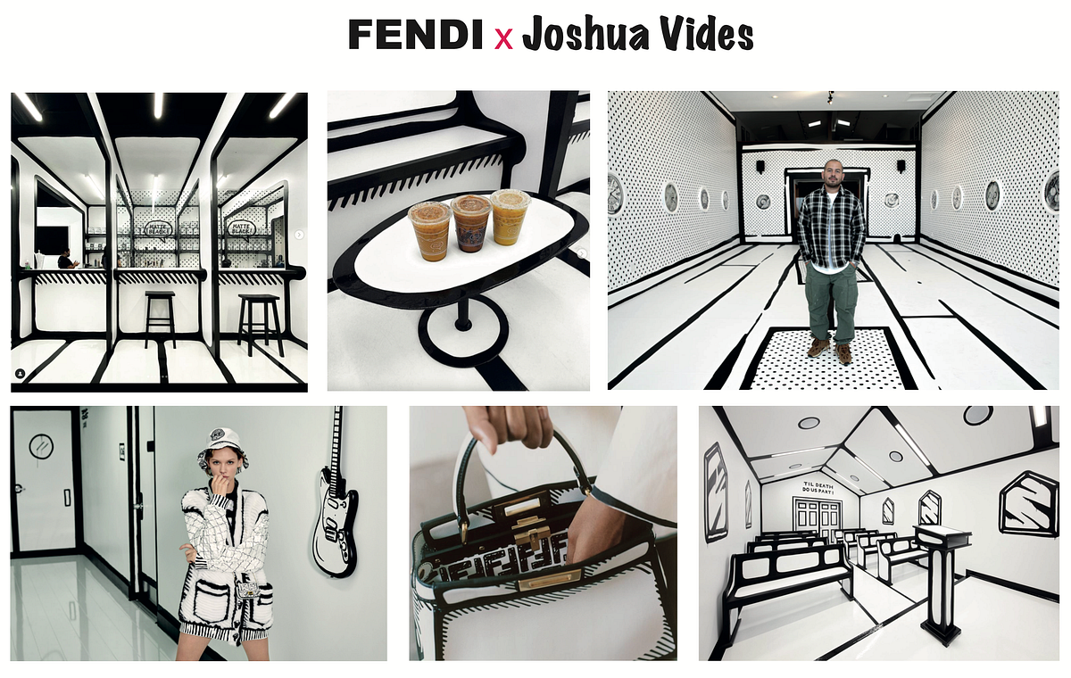 FENDI x Joshua Vides's Collaboration Advertisement | by Yeseul