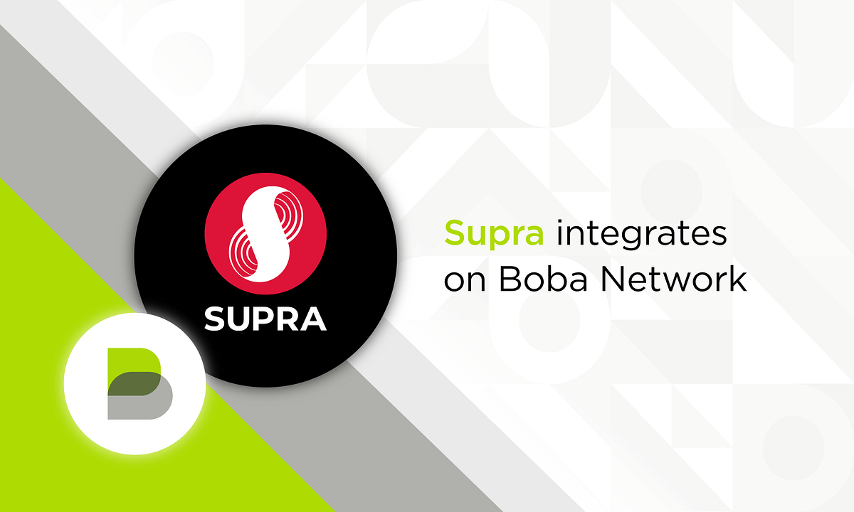 Supra Oracles Deploys on Boba Network | by Boba Network | Medium