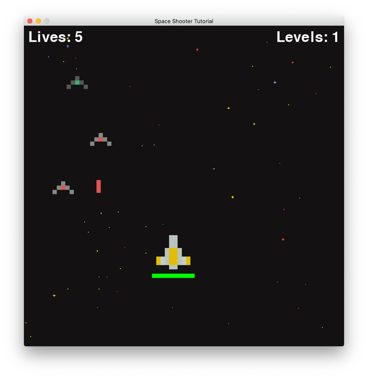 PyGame module 5| Space Ship shoot python. | by 阿嬤 | Medium