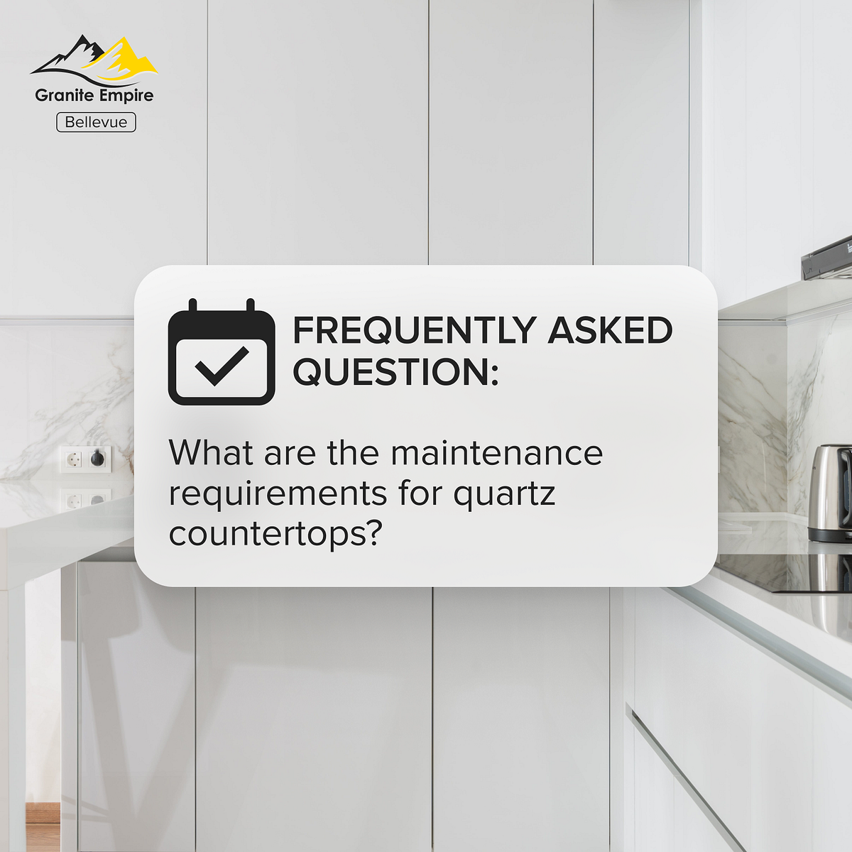 What are the maintenance requirements for quartz countertops? Granite