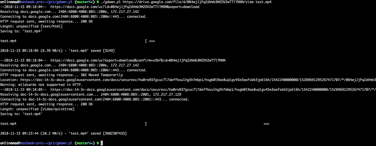 gdown.pl. command line 下載 Google Drive 檔案的好幫手 | by Ian Wu | Medium