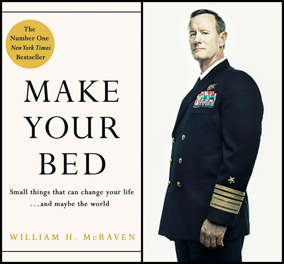 MAKE YOUR BED. Today I read a book that inspired me… | by Jamie Styles
