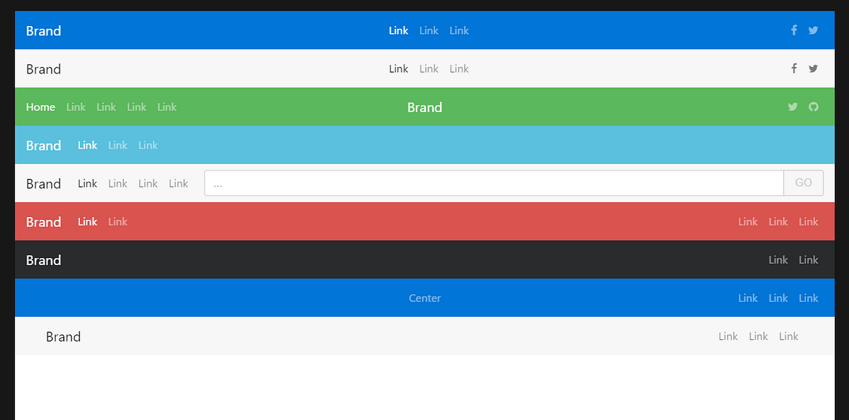 Bootstrap 4 Navbar Examples. Customize the Navbar color, height, or… | by  Carol Skelly | WDstack | Medium