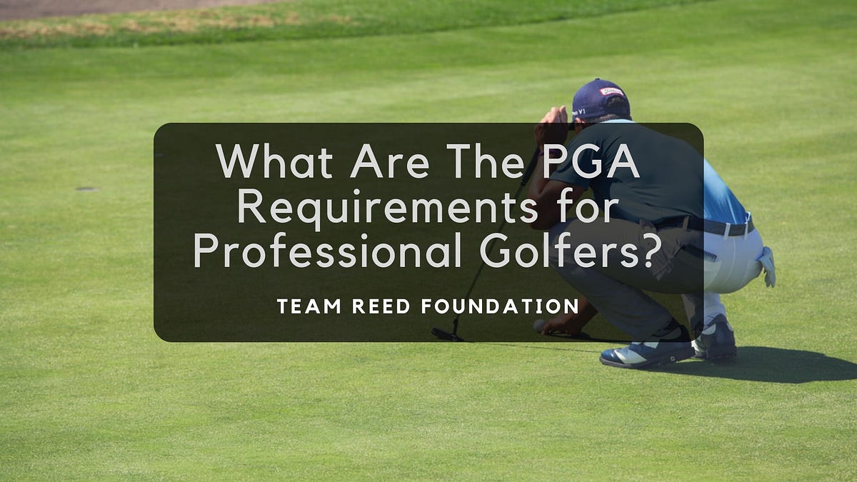 pga tour player requirements