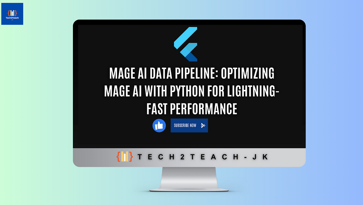 Mage AI Data Pipeline: Optimizing Mage AI with Python for Lightning ...