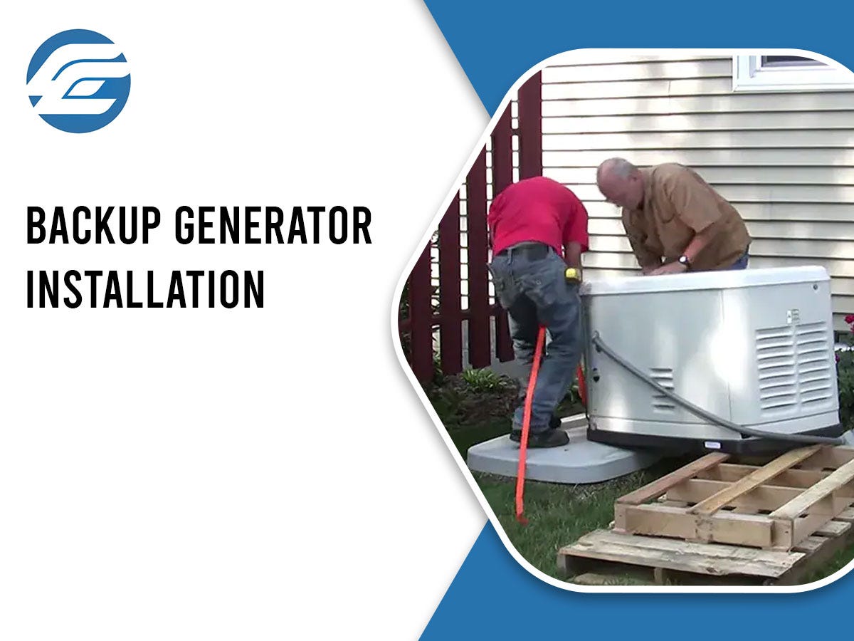 Elevate your peace of mind with Connor Electric’s expert “Backup Generator Installation