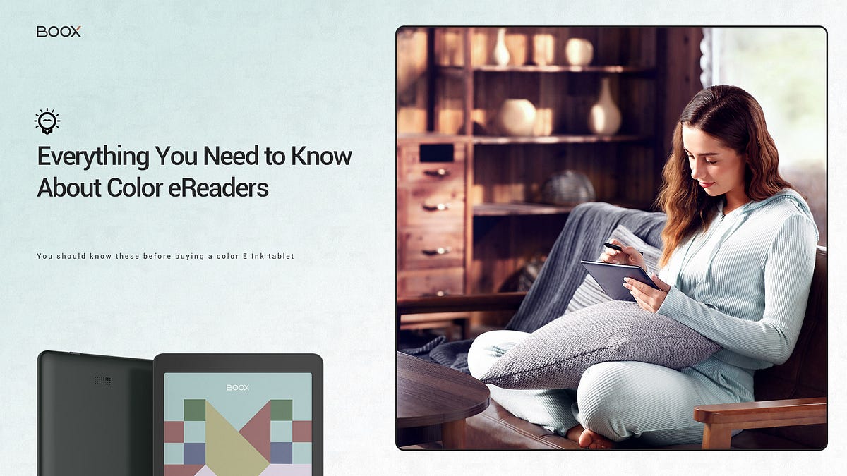 Everything You Need to Know About Color eReaders by BOOX Medium