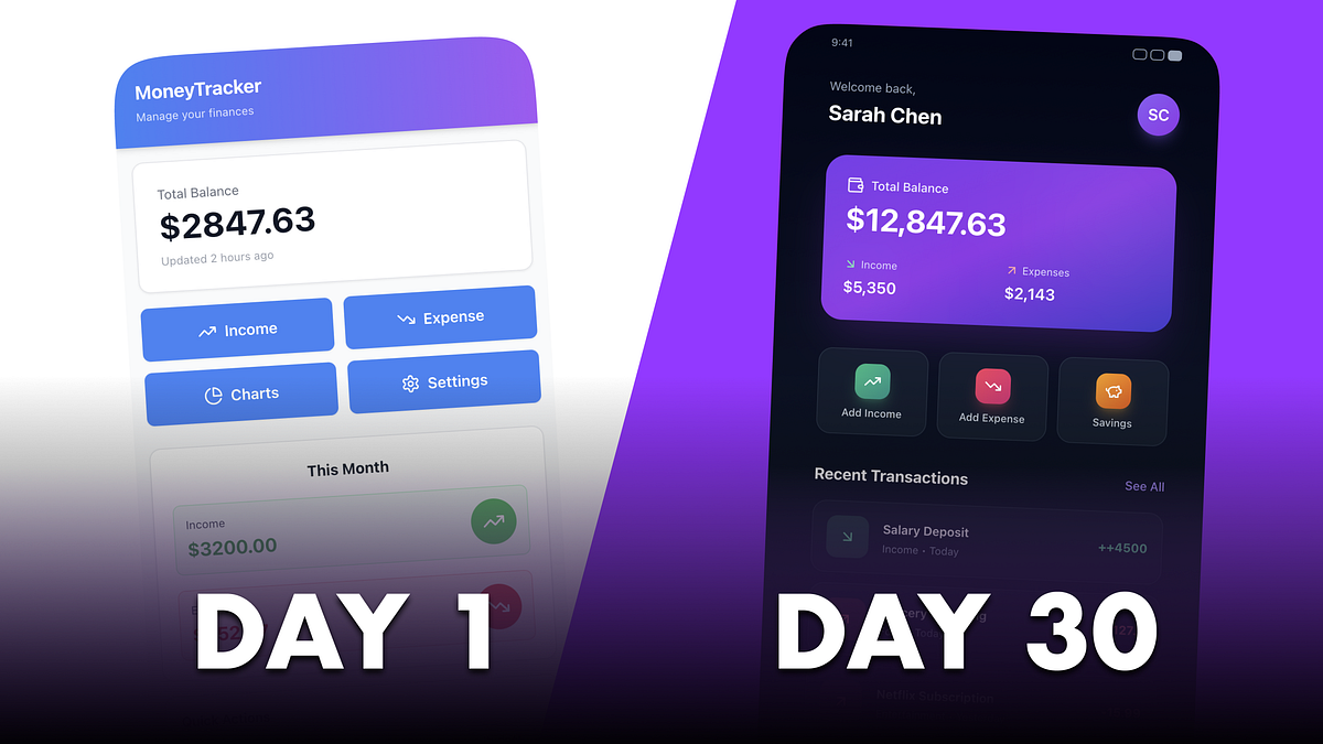 Here’s how you’re going to get 80% better at UX/UI design in 1 month ...