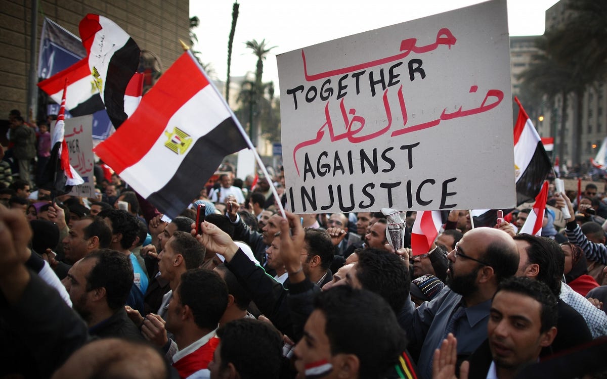 “The role of social media in the 2011 Egyptian revolution” by