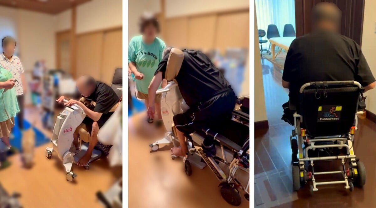 Two Hug Robots in Action: Transforming Home Care
