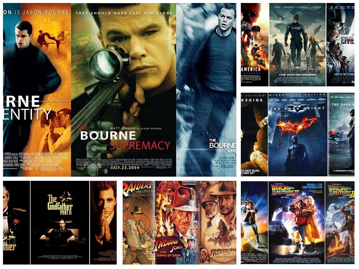 10 of The Greatest Movie Trilogies by DAR Sports Media