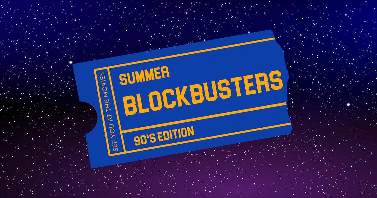 5 Underrated Retro Summer Blockbusters From The ’90s by Lance R