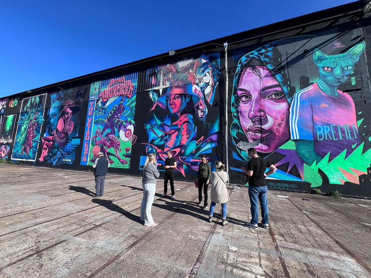 BREMEN: between beer, bikes, town musicians and off course street art!