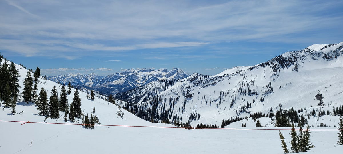 Spring skiing at Alta and Snowbird…Alta’s last day open for the season