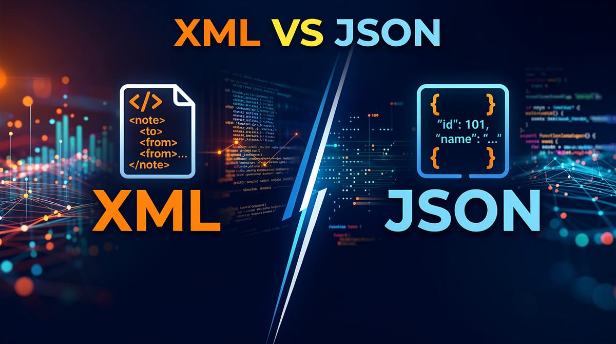 Do you know the difference between XML and JSON? | by Buddhika Manoj ...