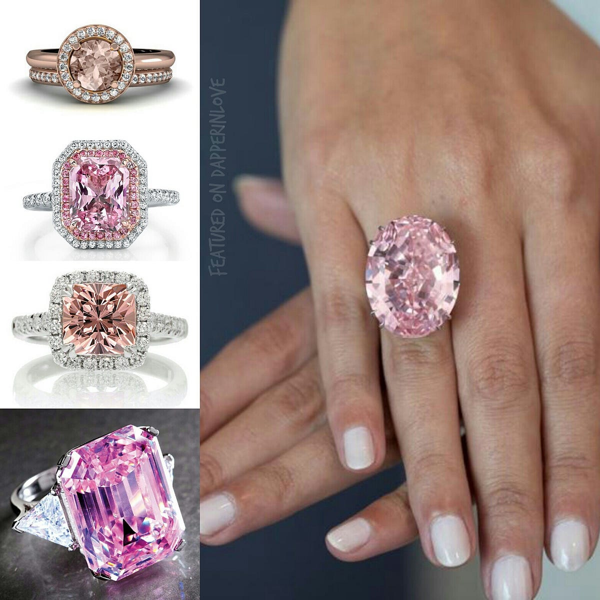 Diva 21ct Pink Diamond Engagement Ring Nekta New York, 40% OFF