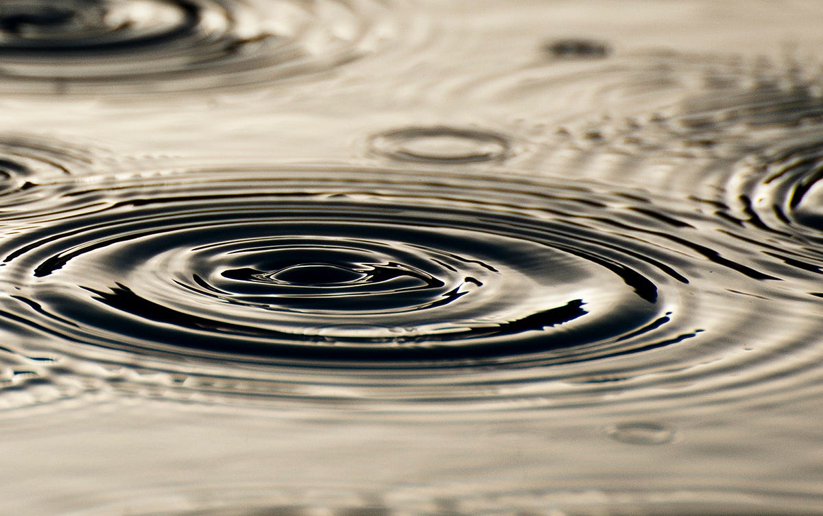 Ripples On The Surface. What does your wave look like? | by Raymmar ...