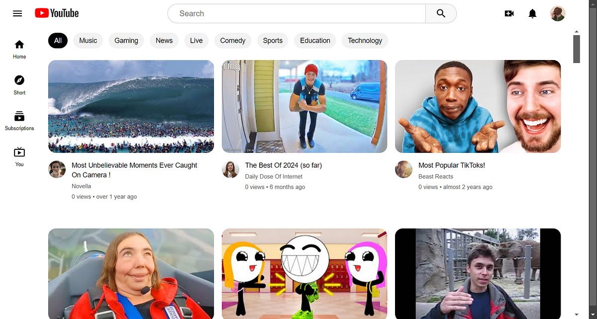 Recreating YouTube from Scratch: My Journey in Building a Complex Web ...