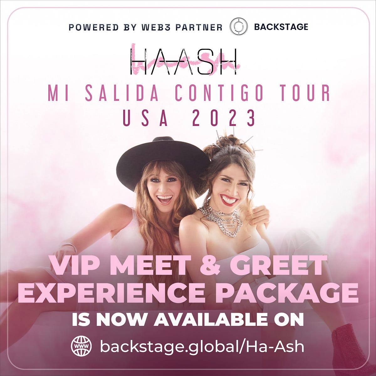 Book an VIP Experience with Ha*Ash Meet & Greets, Photos