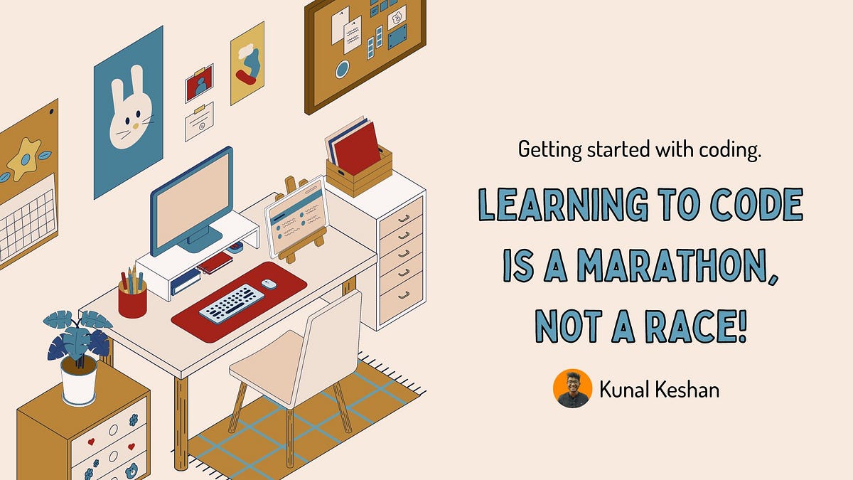 Preview image for Learning to Code is a Marathon, not a Race.