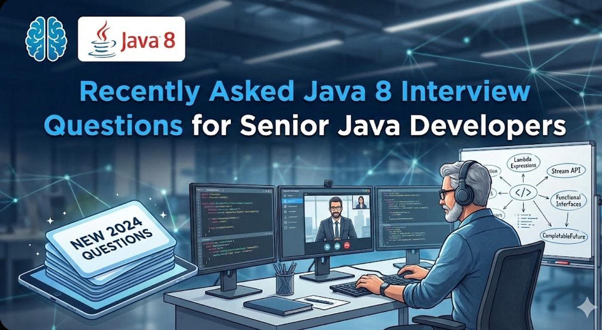 🧠 Recently Asked Java 8 Interview Questions for Senior Java Developers ...