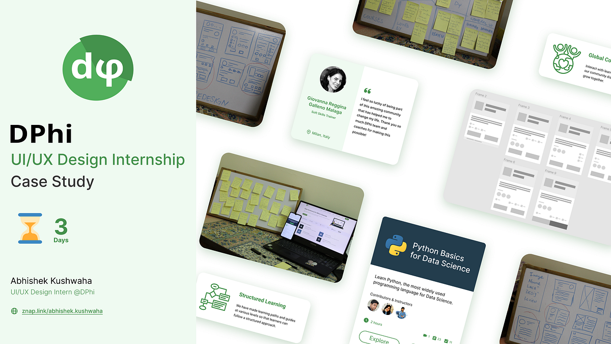 Getting my first UI/UX Design Internship | by Abhishek Kushwaha | Medium